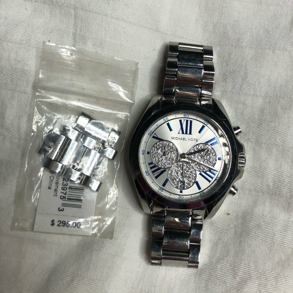 MIchael Kors silver watch